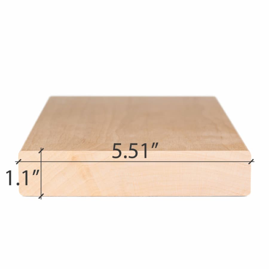 ProSaunas Alder 2X6 S4SEE SHP Bench, Backrest & Skirting sauna wood