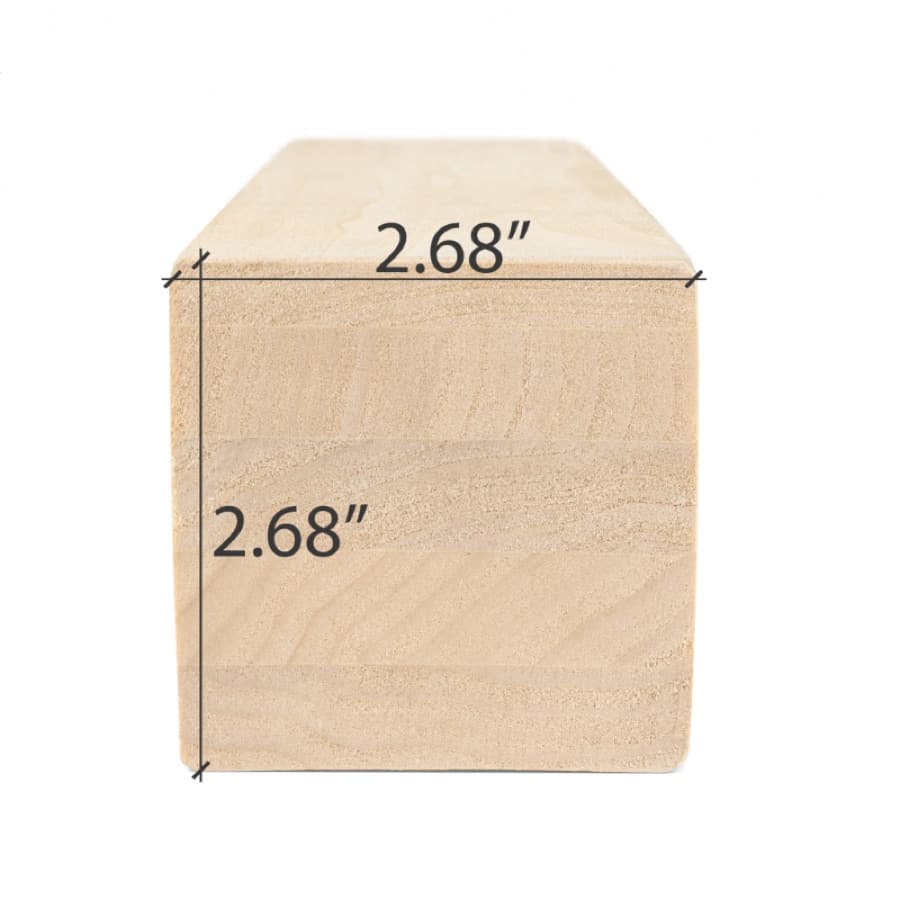 ProSaunas Aspen 3X3 S4SEE SHP Bench, Backrest & Skirting sauna wood