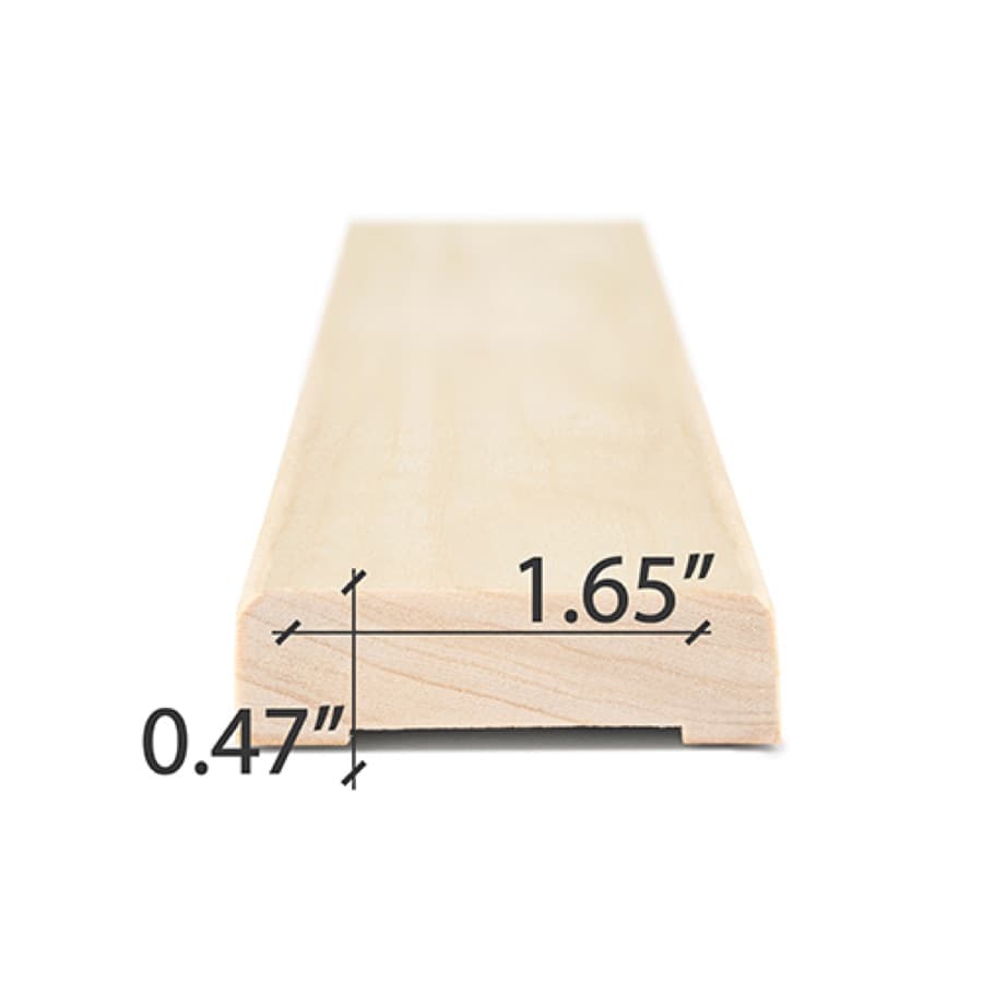 ProSaunas Aspen 1X2 UK Door Trim sauna wood