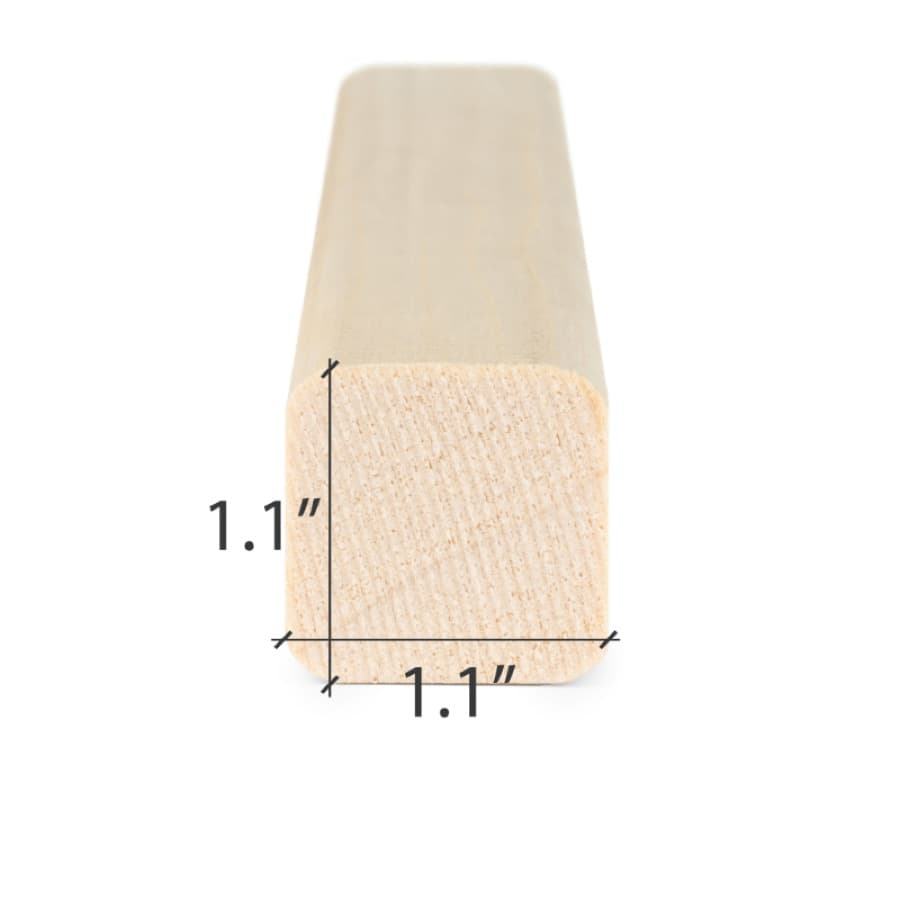 ProSaunas Aspen 2X2 S4SEE SHP Moulding & Trim sauna wood