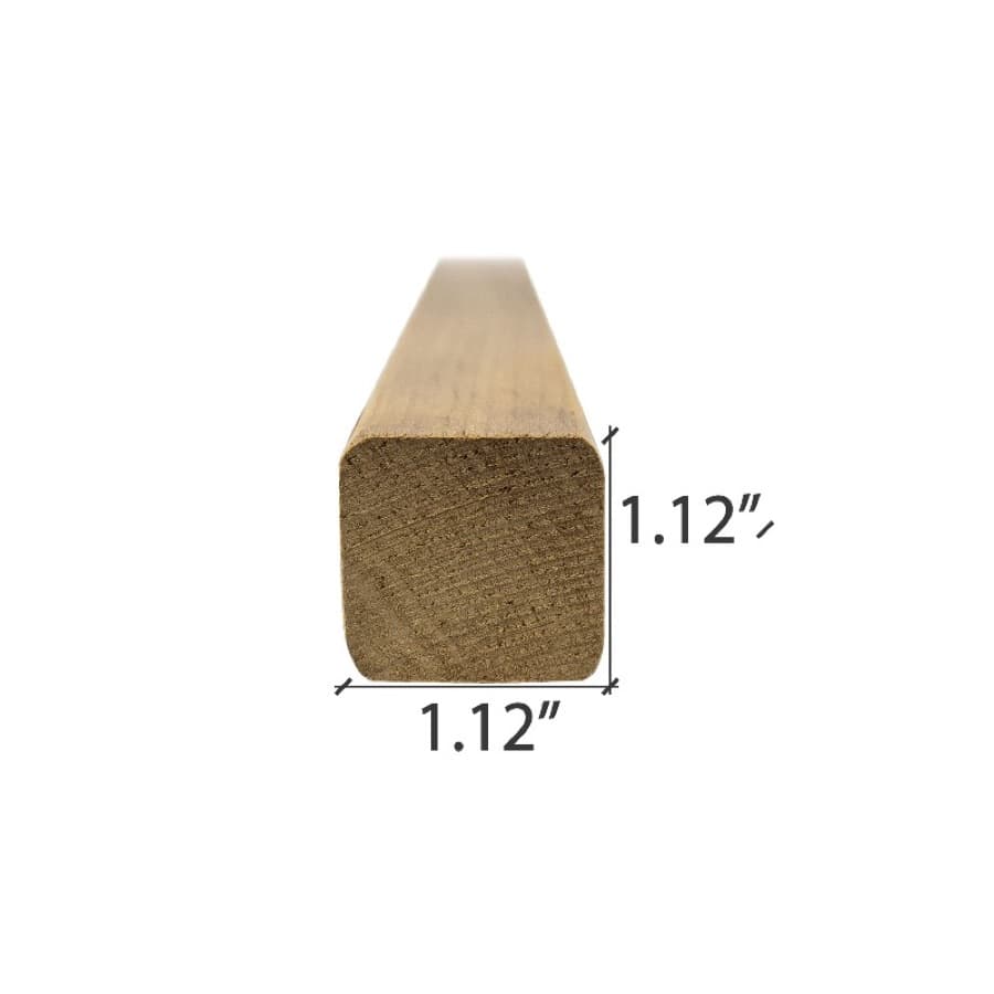 ProSaunas Thermo-Aspen 2X2 S4SEE SHP Moulding & Trim sauna wood