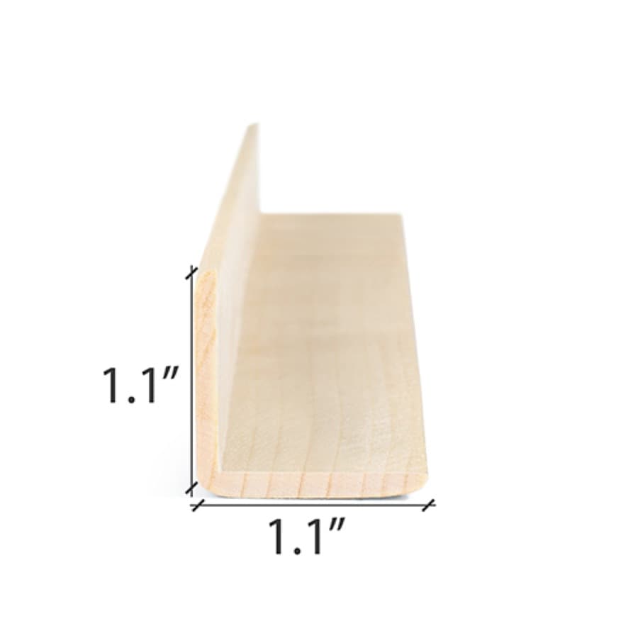 ProSaunas Thermo-Aspen 2X2 VA Outside Corner Trim sauna wood