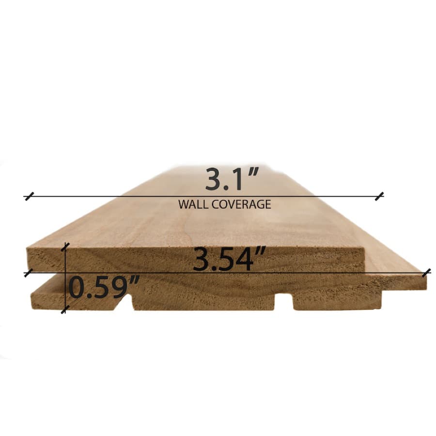 ProSaunas Thermo-Aspen 1X4 T&G STS4 Wall Cladding sauna wood